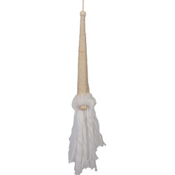 Clayre & Eef Decoratie Hanger Kabouter 48 cm Beige Synthetisch