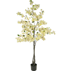 Hoyz Greenery - Kunstplant Bougainvillea 180 cm wit