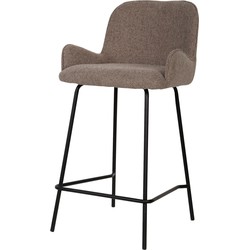 PTMD Leander Beige bar stool