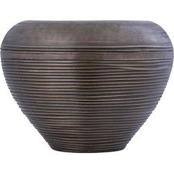 PTMD Bloempot Dineo - 55x55x41 cm - Messing - Messing