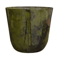 Pot Palermo marble green D13 H12 cm