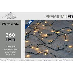 Kerstverlichting buiten 360 lampjes warm wit