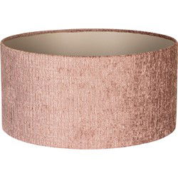 PTMD Nairobi Lampenkap - 50x50x25 cm - Textiel - Roze