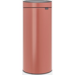 Touch Bin New, 30L, Plastic Inner Bucket - Terracotta Pink