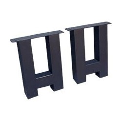 Benoa Mayfield Iron Bench H Leg 8x8 Set of 2