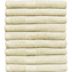 Handdoek Hotel Collectie - 9 stuks - 50x100 - crème