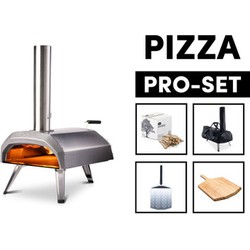Ooni PIZZA PRO SET Karu 12 hout of houtskool gestookte pizzaoven