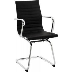 GIGA design bureaustoel 59x54x91 cm Zwart