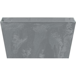 Prosperplast Plantenbak - kunststof - 60 x 31 x 31 cm - grijs - Plantenbakken