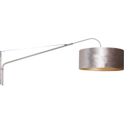 Moderne Wandlamp Sirius Staal