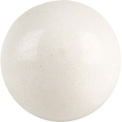 Clayre & Eef Deurknop Ø 3x3 cm Wit Keramiek