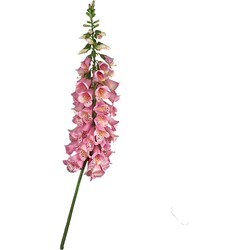 Vingerhoedskruid 127 cm Roze kunstplant - Buitengewoon de Boet