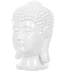 Beliani BUDDHA - Decoratief accessoire-Wit-Polyresin