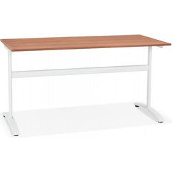 Groot recht bureau CRYPTO 160x80x74 cm Bruin