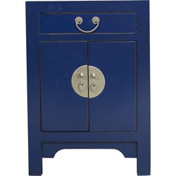 Fine Asianliving Chinees Nachtkastje Midnight Blue - Orientique