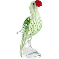 Light & Living - Ornament PARROT - 9x6.5x20cm - Groen