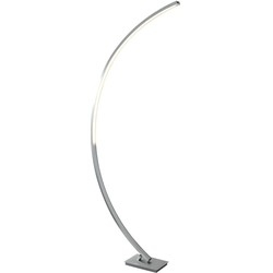 Moderne Vloerlamp - Bussandri Exclusive - Staal - Modern - LED - L: 25cm - Voor Binnen - Woonkamer - Eetkamer - Goud