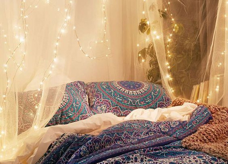 DIY: romantische lichtjes boven je bed