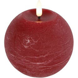 Ledkaars Lyon ro 10x10x11 cm rood