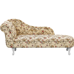 Beliani NIMES - Chaise longue-Multicolor-Polyester