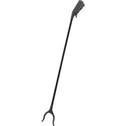 Zwarte afvalgrijper - 82 cm - Vuilnis opruimen - Grijparm - Afvalgrijpers