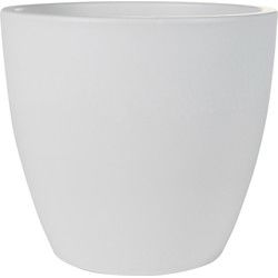 Ter Steege Bloempot - wit - Scandinavische look - 20 x 19 cm - Plantenpotten