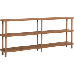 Wandrek met 6 planken in Atlantisch dennen decor L180 cm - ZEN