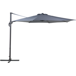 Beliani SAVONA - Cantilever parasol-Grijs-Polyester