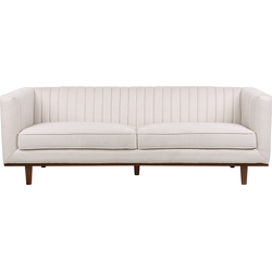 SKAULE - Driezitsbank - Beige - Polyester