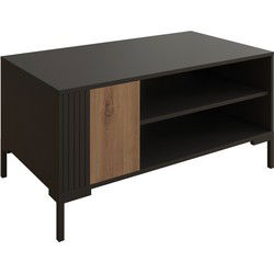 Meubella - Salontafel Molina - Zwart - 100 cm