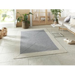 Binnen- En Buitenkleed - Trenzado Grijs/Crème - 200 X 290 CM