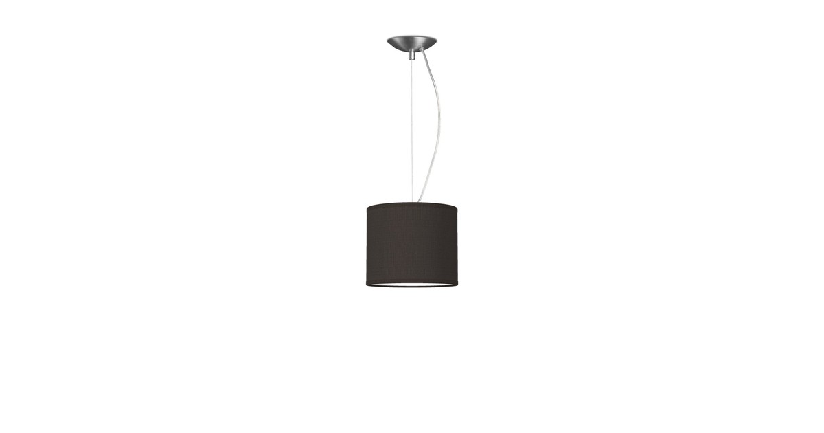 hanglamp basic deluxe bling Ø 16 cm - zwart