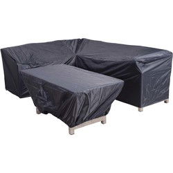 Coverit voor lounge-diningset rechts - 210/270x85xH90 en 165x95xH70
