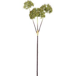 PTMD Kunsttak Garden Flower - 30x35x78 cm - Polyester - Groen