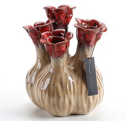 Villa Pottery  Nature-Red 5x tuit vaas Quito