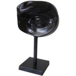 Deco. Oog op Voet - Black Antique