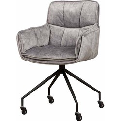 Tower living Saronno armchair - fabric Light grey YC1939-12