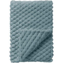 Dutch Decor VIVIAN - plaid 150x200 cm - Sterling Blue - blauw - Dutch Decor