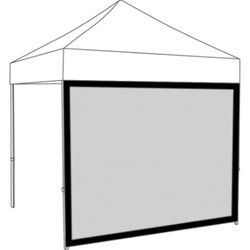 Easy Up vouwtent zijwand met panorama raam polyester , kies je maat en kleur