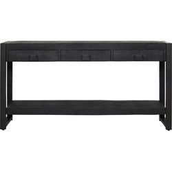 Starfurn Sidetable Boaz Black | 150 cm