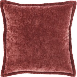 Unique Living - Kussen Altviool - 45x45cm - Rood