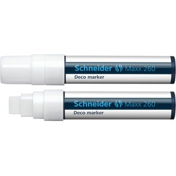 Schneider Schneider 5 krijtmarker schneider wit 260