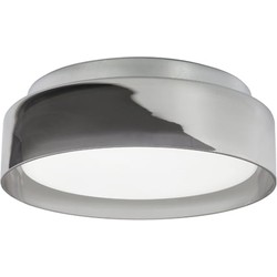 Highlight - Transparant - Plafondlamp - LED - 28 x 28  x 10cm - Rook En Opaal