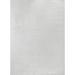 Modern Scandinavisch Tapijt REYKO - Wit - 200x275 cm