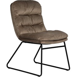 Pole to Pole - Beluga chair - Velvet - Dove