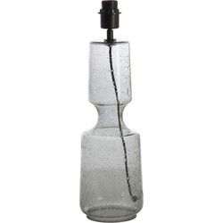 Light & Living - tafellamp - Labin - grijs - glas - losse armatuur - E27 - 1740012
