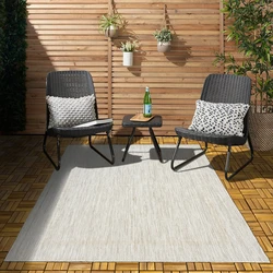 Capri Buitenkleed Indoor & Outdoor Lichtgrijs - 120 X 170 CM