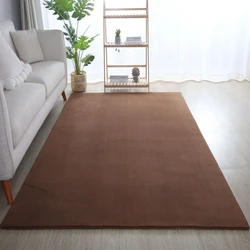 Alberta Laagpolig Fluffy Bruin vloerkleed - - 200 X 290 CM