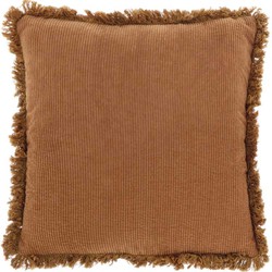 Unique Living - Kussen Florie 45x45cm Camel