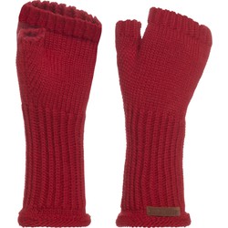 Knit Factory Cleo Handschoenen - Bordeaux - One Size